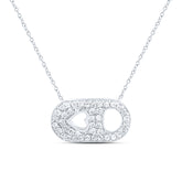 1/5CTW-DIA CN FASHION  NECKLACE
